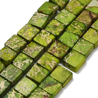 Dyed Natural Imperial Jasper Beads Strands G-F833-A01-01C-1