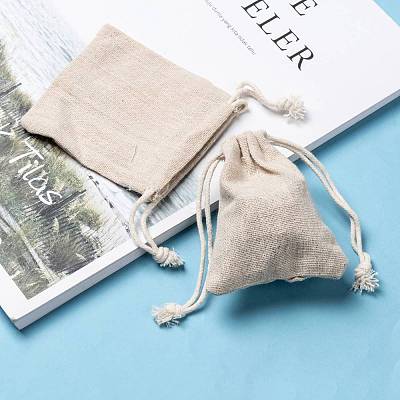 Cotton Packing Pouches Drawstring Bags X-ABAG-R011-8x10-1
