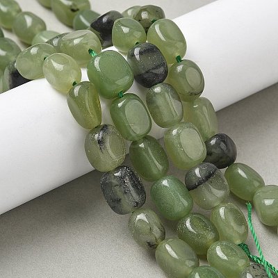 Dyed Natural Malaysia Jade Beads Strands G-P528-I11-01-1