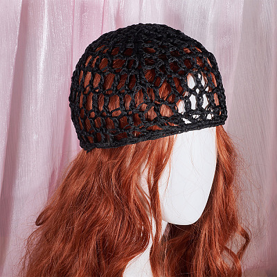 1Pc Cloth African Kufei Hat for Women AJEW-TADJ0001-12F-1