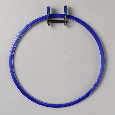 Plastic Round Embroidery Hoops TOOL-WH0518-65B-1