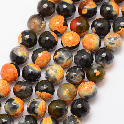 Natural Fire Crackle Agate Bead Strands X-G-K166-06F-10mm-02-1