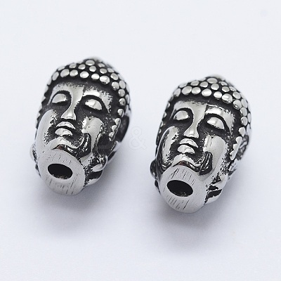 316 Surgical Stainless Steel Beads LS-STAS-O102-09AS-1
