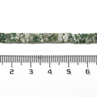 Natural Green Spot Jasper Beads Strands G-Z045-A02-01-1