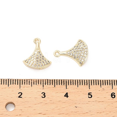 Brass Micro Pave Cubic Zirconia Pendants LS-KK-B133-02G-1