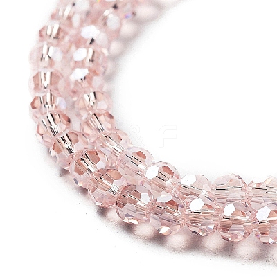 Electroplate Transparent Glass Beads Strands LS-EGLA-A035-T3mm-A20-1