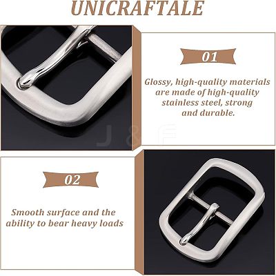 304 Stainless Steel Roller Buckles DIY-WH0304-353-1