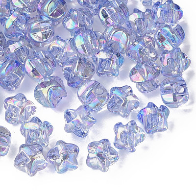 1-Hole Transparent Acrylic Buttons MACR-S373-129-C09-1