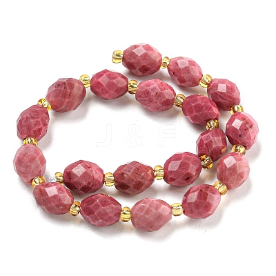 Natural Rhodonite Beads Strands G-N342-55-1