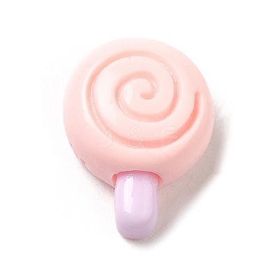 Opaque Resin Cabochons RESI-C036-04G-1
