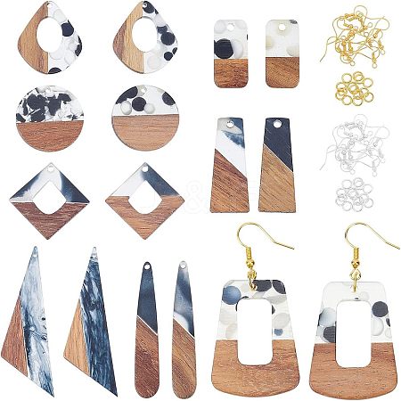 Olycraft DIY Earring Making Kit DIY-OC0007-42-1