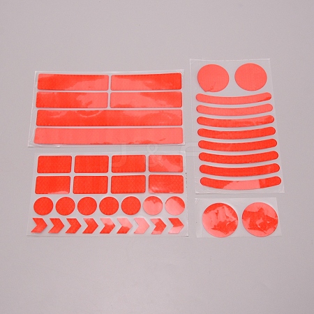 Waterproof Plastic Reflective Sticker DIY-WH0184-88C-1