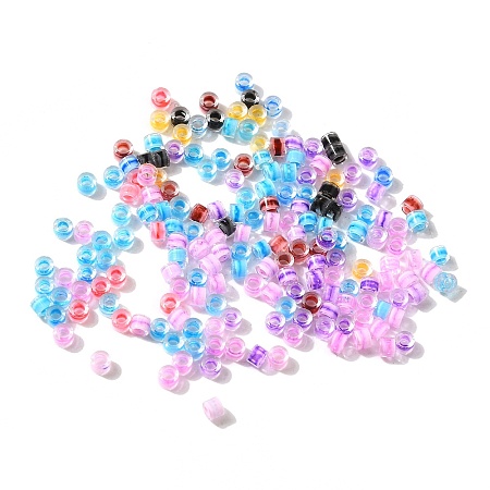 Cylinder Glass Seed Beads GLAA-NH0005-01O-1