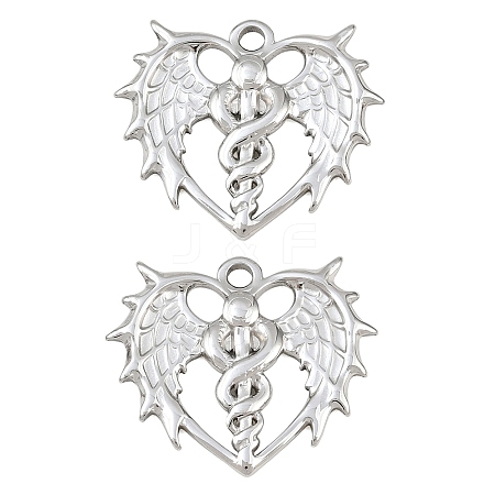 304 Stainless Steel Pendants SA-CBA1839-10P-1