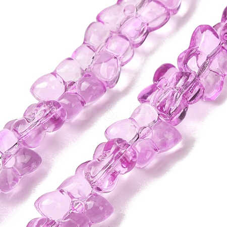 Transparent Glass Beads Strands GL-CBAAE04-01G-1