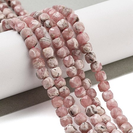 Natural Argentina Rhodochrosite Beads Strands G-B093-B01-02-1