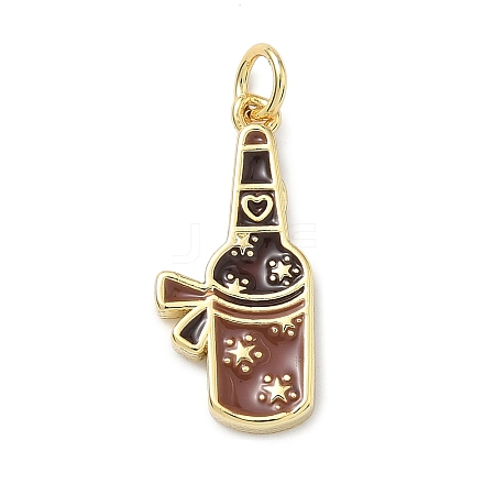 Brass Pendants KK-C156-18G-1