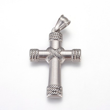 Tarnish Resistant 304 Stainless Steel Pendants STAS-E449-04P-1