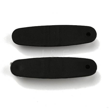 Plastic Buckle Button Keychain AJEW-WH0258-693A-1