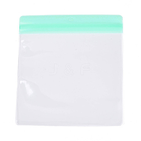 Rectangle Transparence EVA Zip Top Gift Bags OPP-T003-02B-06-1
