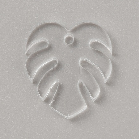 Acrylic Pendants LS-TACR-WH0025-04B-1