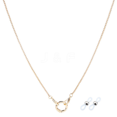 Iron Eyeglass Chains AJEW-CN0006-72KCG-1