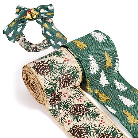 10 Yards 2 Colors Christmas Theme Jute Cord OCOR-TA0002-09A-1