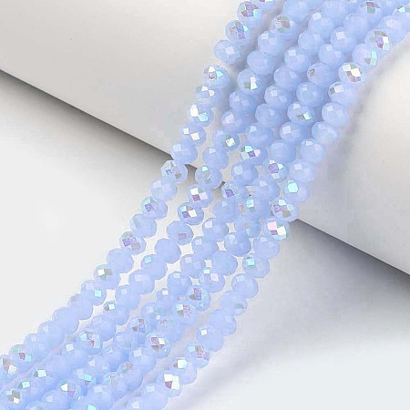 Electroplate Glass Beads Strands LS-EGLA-A034-J6mm-L03-1
