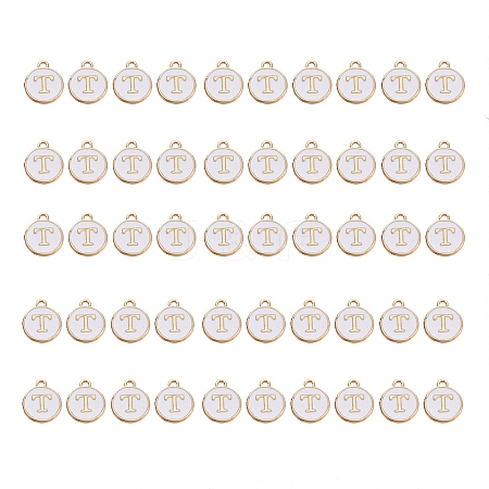 Golden Plated Alloy Charms ENAM-SZ0001-25A-T-1