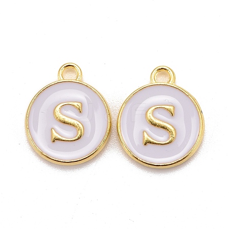 Golden Plated Alloy Charms ENAM-S118-01S-1