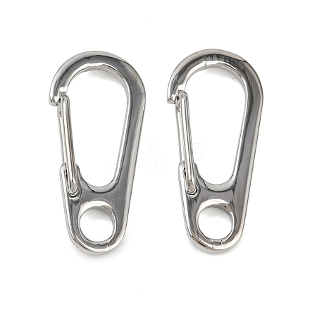 304 Stainless Steel Rock Climbing Carabiners STAS-B089-02C-P-1