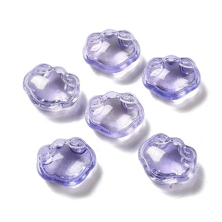 Transparent Glass Beads GLAA-D025-08L-1