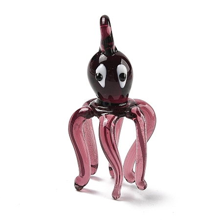 Handmade Lampwork Pendants LAMP-R001-05C-1