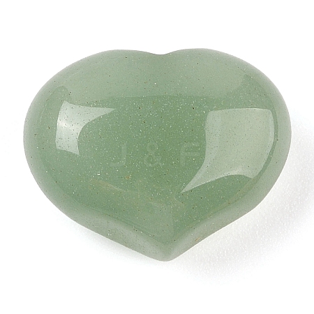 Natural Green Aventurine Love Heart Stone G-I367-02C-1