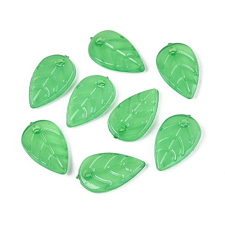 Transparent Acrylic Pendants OACR-T030-27A-1