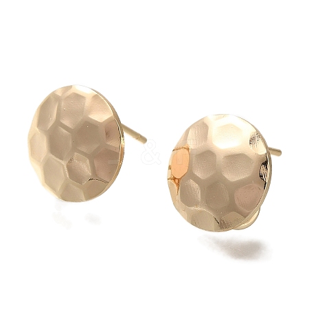 Brass Stud Earring Findings KK-U038-02G-1