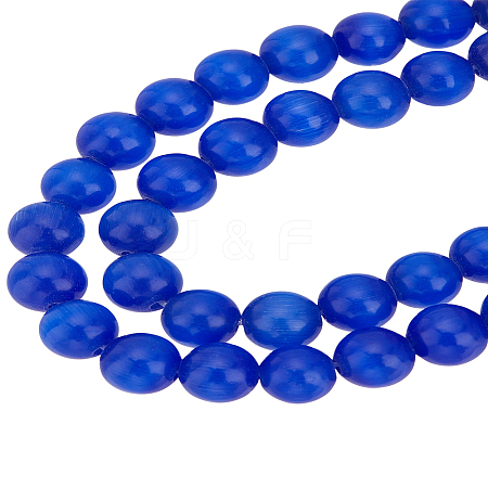 1Strand Cat Eye Beads Strands CE-LP0001-01-1