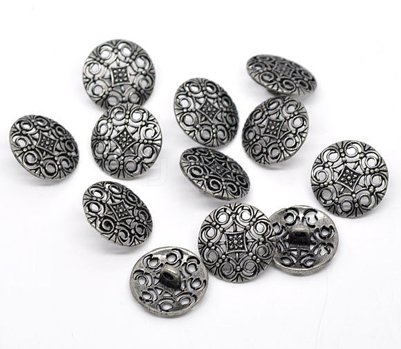 Wholesale Zinc Alloy Shank Buttons - Jewelryandfindings.com