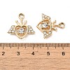 Alloy Rhinestone Pendants PALLOY-P303-03C-G-3