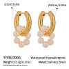 Stainless Steel Hoop Earrings LS-ZU9248-5-1