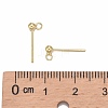925 Sterling Silver Ear Stud Findings STER-K167-042A-G-3