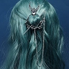 Gothic Witch Theme Branch Alloy Rhinestone Hair Cuff Pin LS-PW-WG49D80-02-1