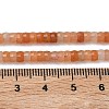 Natural Red Aventurine Heishi Beads Strands G-A299-A02-01-6