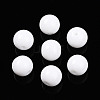 Opaque Solid Color Glass Beads GLAA-N007-8mm-A17-1