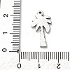 304 Stainless Steel Pendants STAS-I348-01P-03-3