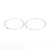316L Surgical Stainless Steel Hoop Earring Findings STAS-G229-07P-05-2