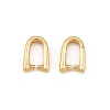 Brass Ice Pick Pinch Bails KK-CBA5CB0-34G-1