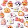22Pcs 11 Styles Halloween Theme Opaque Resin Decoden Cabochons CRES-FS0001-15-3