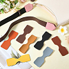 8 Bags 8 Colors Cowhide Purse Suspension Clasps Bag Strap Connector Fabric PURS-CL0001-04A-4