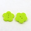 Acrylic Sewing Buttons for Costume Design X-BUTT-E074-A-04-2
